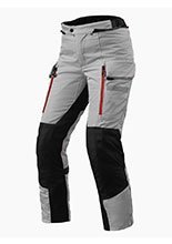 Spodnie motocyklowe damskie tekstylne REV’IT! Sand 4 H2O szaro-czarne