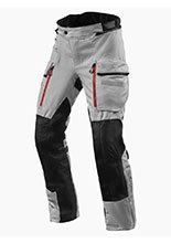 Spodnie motocyklowe tekstylne REV'IT! Sand 4 H2O srebrno-czarne